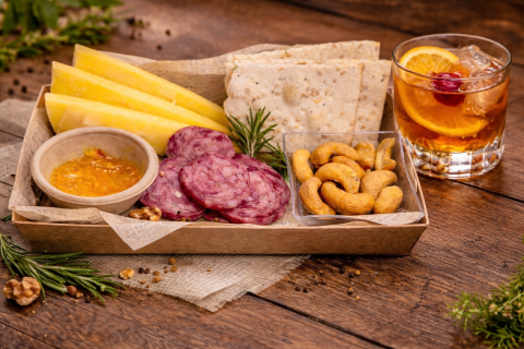 cured meats olives crackers